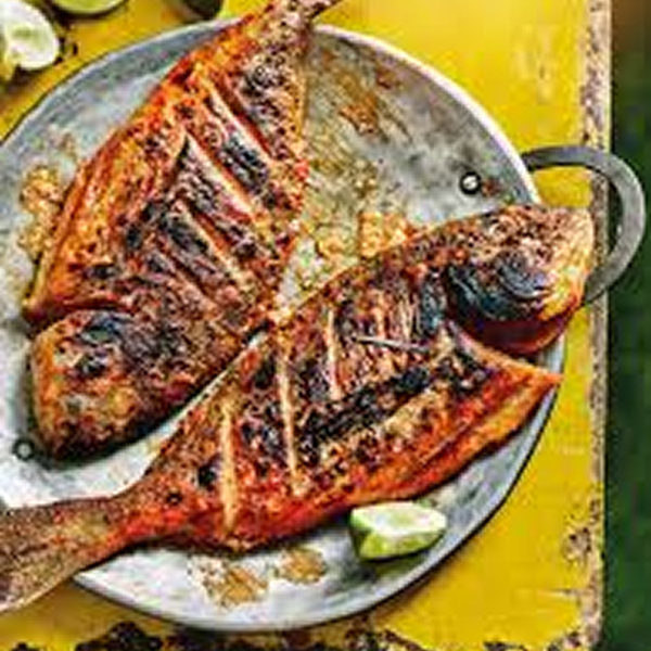 Chettinad Tandoori Sea Bream
